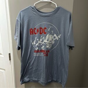 AC/DC Jailbreak 74 Graphic Tee-Lg